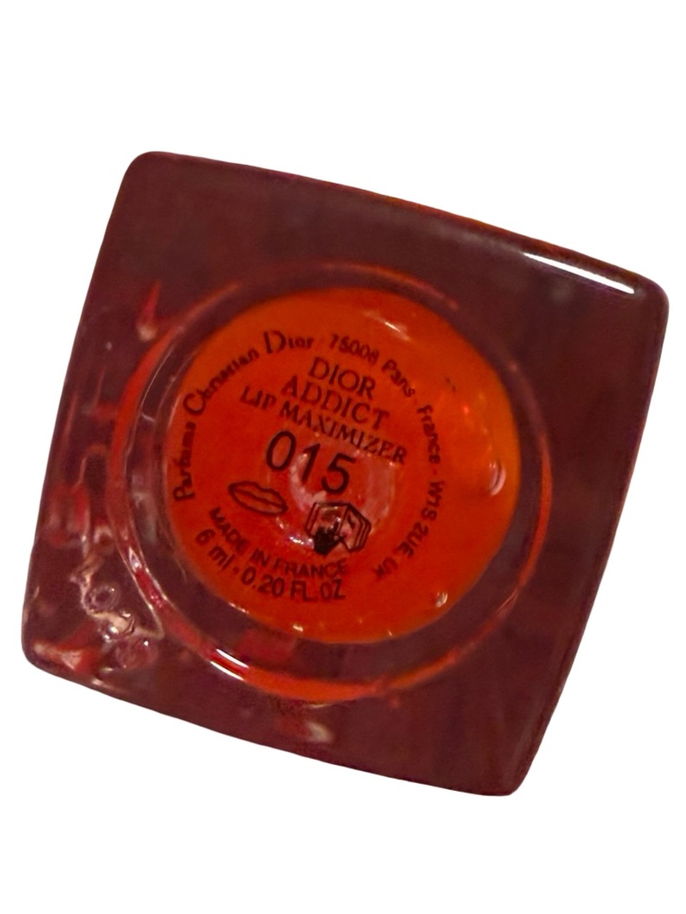 Dior Addict Lip Maximizer 015 Cherry Full Size NEW Lip Plumping Gloss Hydrating - Picture 4 of 4